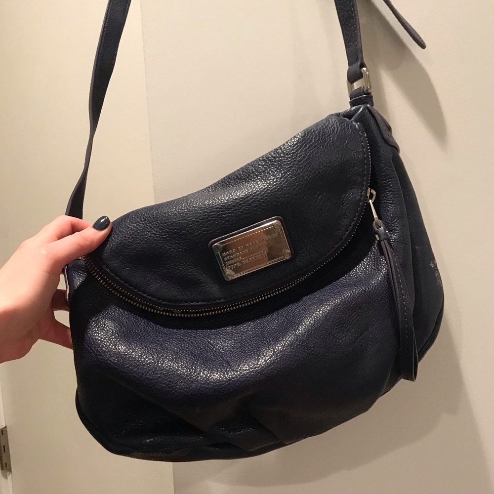 Marc by Marc Jacobs | Indigo Leather Crossbody Bag